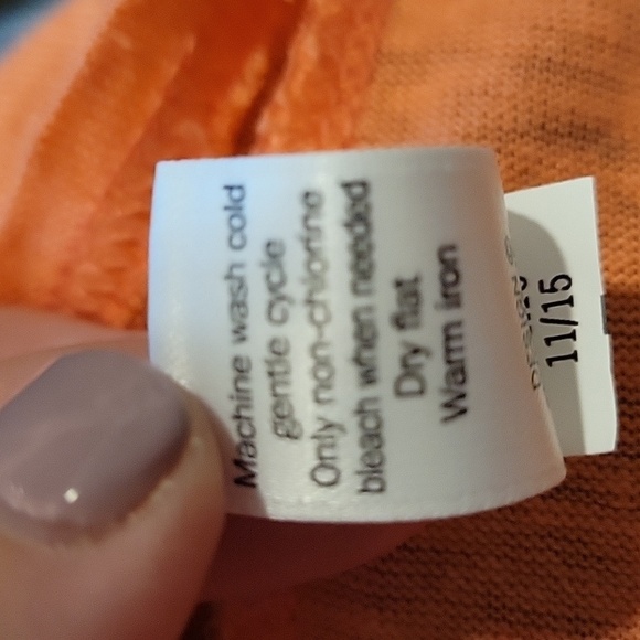 ATHLETA XXS pink/peach 100% linen tank with cutout at back - Picture 7 of 7